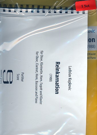 Reinkarnation für Oboe, Klarinette in A,