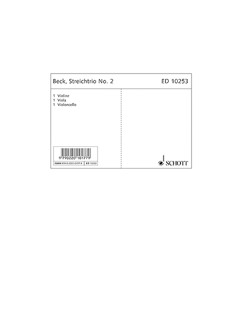 Streichtrio Nr. 2