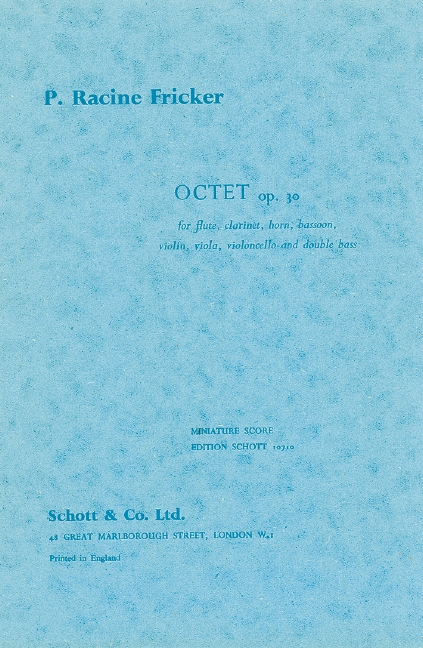 Octet op. 30