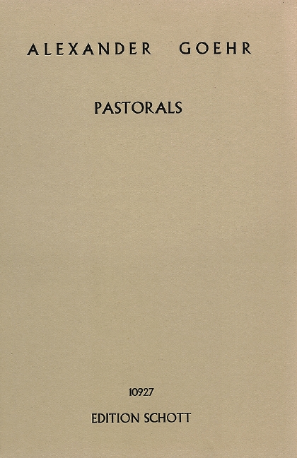 Pastorals op. 19