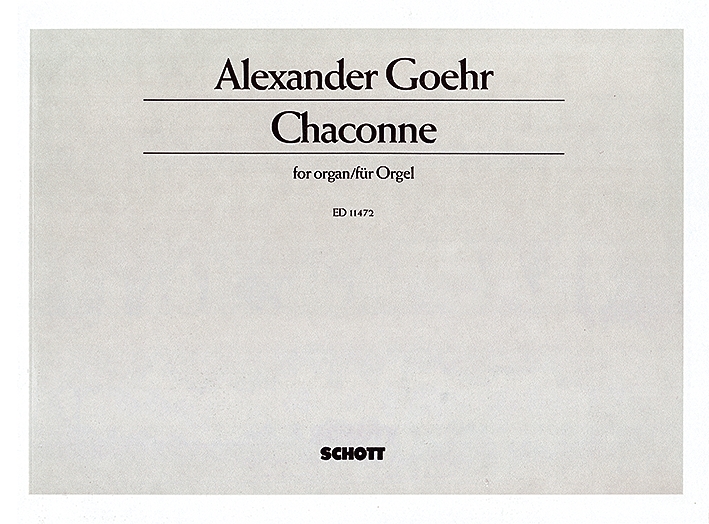 Chaconne op. 34a