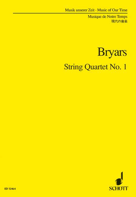 STRING QUARTET NO. 1