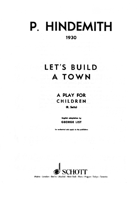 Wir bauen eine Stadt