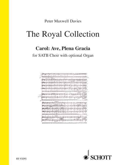 Maxwell Davies, Sir Peter Carol: Ave, Plena Gracia