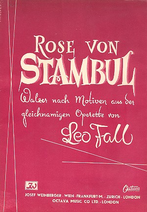Walzer nach Motiven aus Die Rose von Stambul: