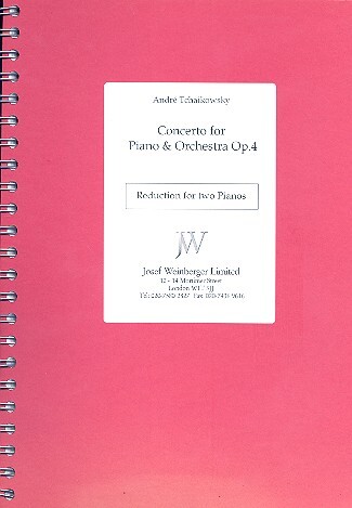 Concerto for Piano and Orchestra op.4