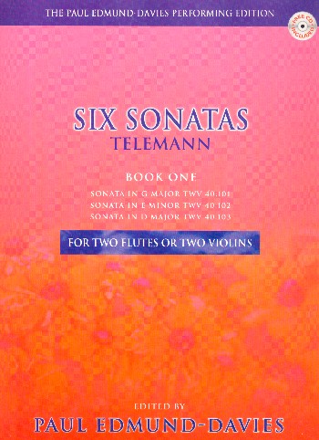 Six Sonatas by Telemann vol.1 (+CD)