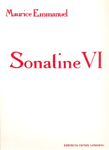 Sonatine no.6