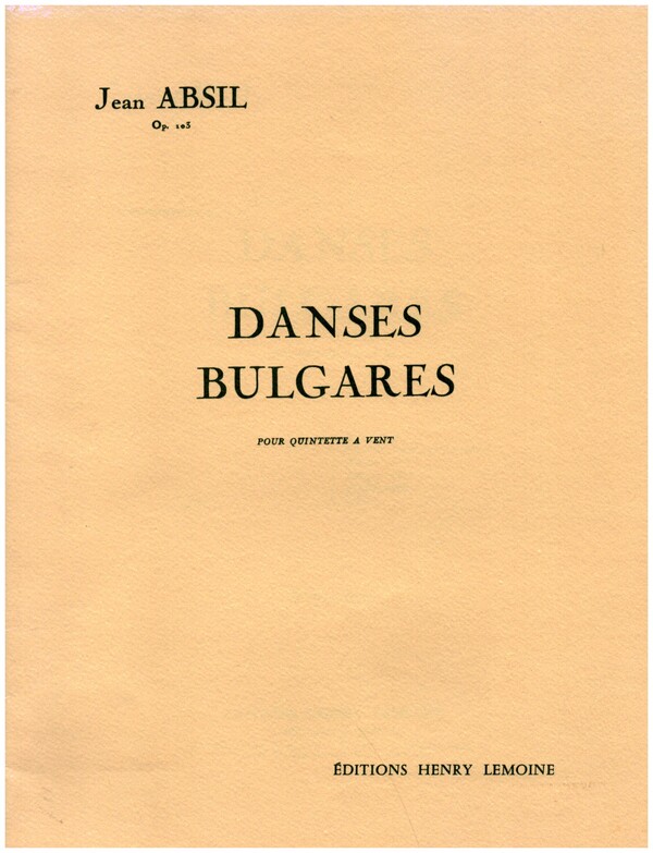 Danses Bulgares op.103