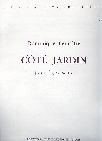 Côté jardin