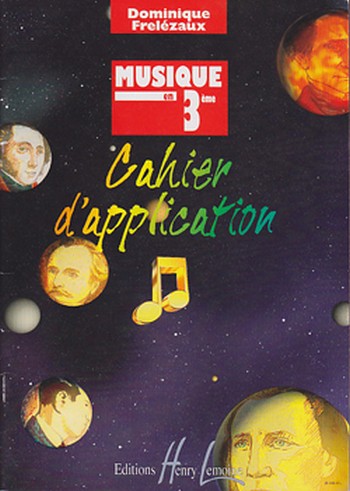 Musique en 3ème - Cahier d'application