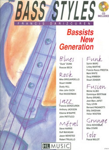 Bass Styles - Bassists new Generation (+CD):