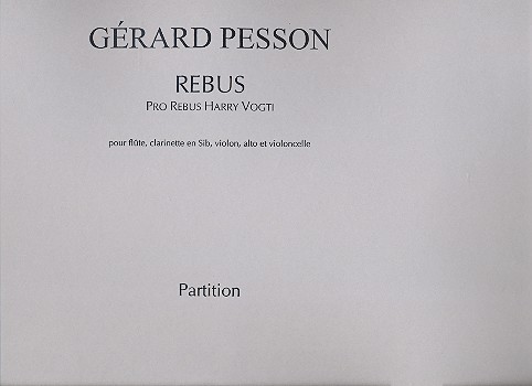 Rebus pour flûte, clarinette, violon,