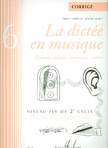 La dictée en musique vol.6 - corrigé
