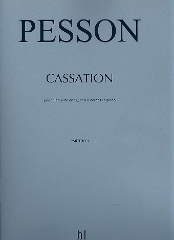 Cassation pour clarinette,