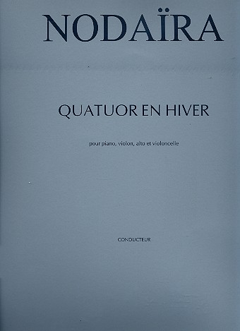 Quatuor en hiver pour violon, alto,