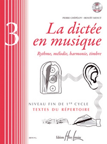La dictée en musique vol.3 (+CD) textes du répertoire