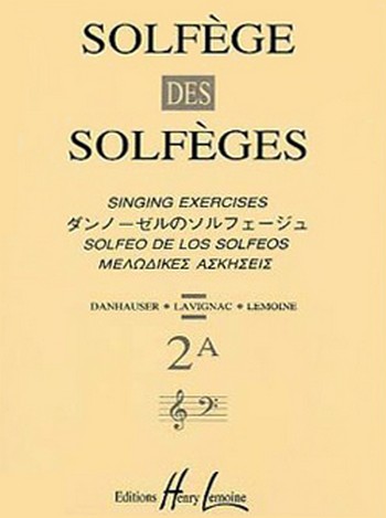 Solfège des solfèges vol.2A