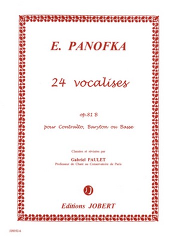 24 vocalises vol.2 op.81b