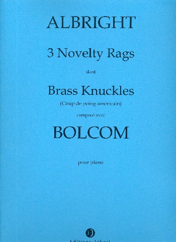 3 Novelty Rags dont Brass Knuckles (Coup de poing américain ):