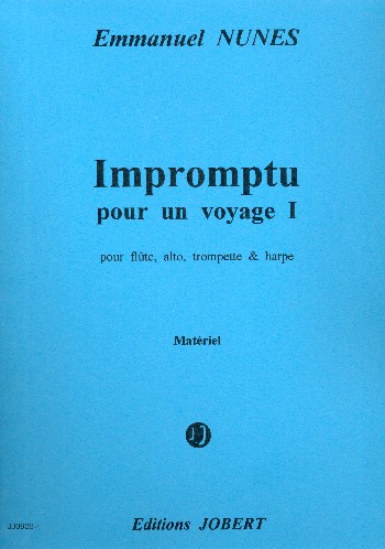 Impromptu pour un voyage I