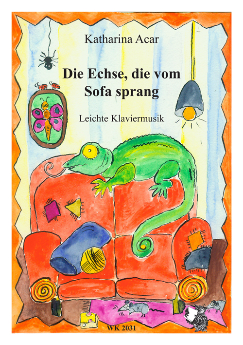 Die Echse die vom Sofa sprang
