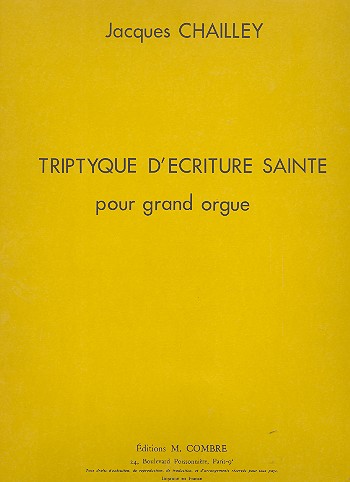 Triptyque d'écriture sainte
