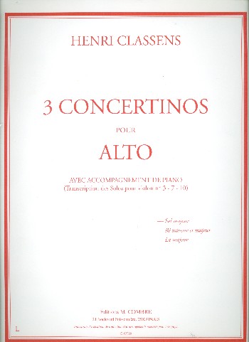 Concertino en sol majeur no.1