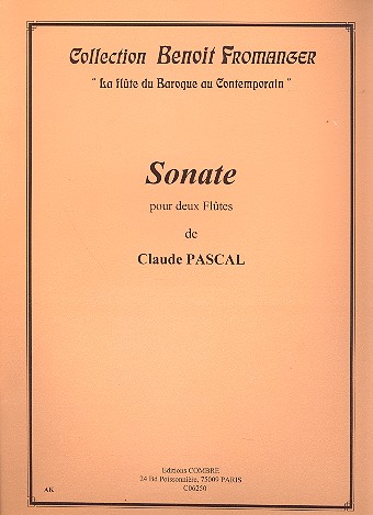 Sonate pour 2 flûtes