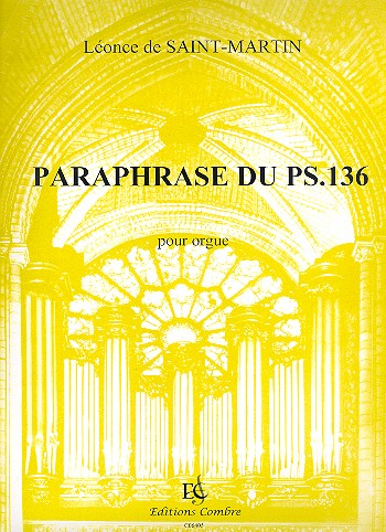 Paraphrase du psaume 136 op.15