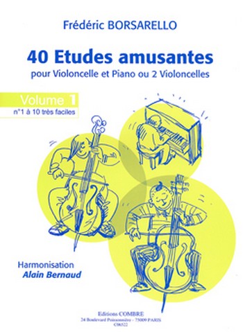 40 Études amusantes vol.1 (nos. 1-10)