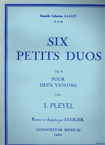 6 petits duos op.8