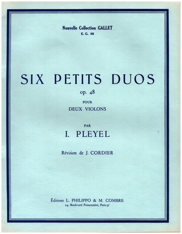 6 Petits Duos op.48