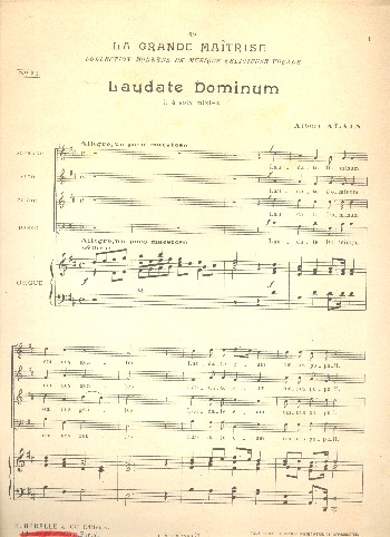 Laudate Dominum