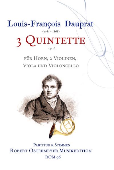 3 Quintette op.6 für Horn, 2 Violinen,