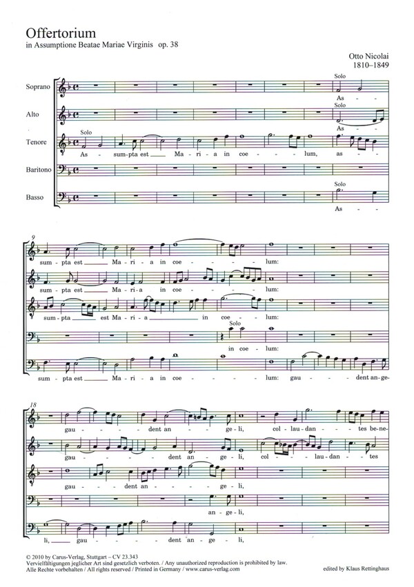 Assumpta est Maria in coelum
