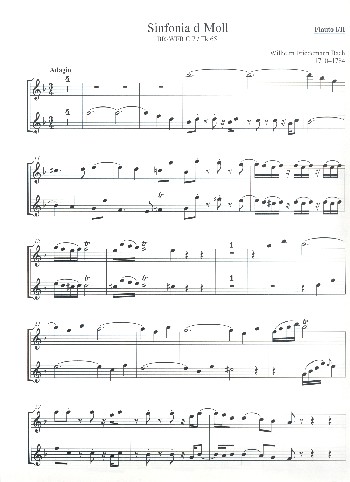 Sinfonia d-Moll BR-WFBC7/Fk65