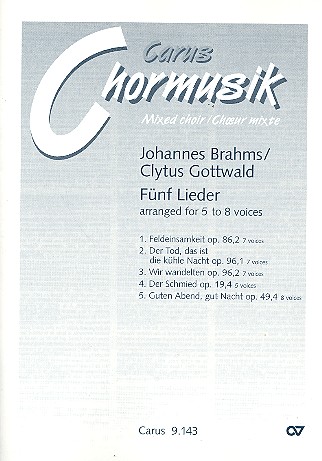 2 Lieder aus dem Nachlass 