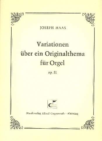 Variationen über ein Originalthema op.31