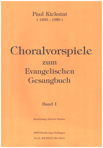 Choralvorspiele zum EG - Band 1