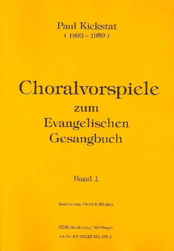 Choralvorspiele zum EG - Band 1 und 2