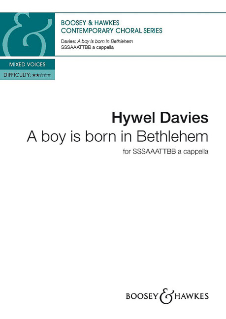 Davies, Hywel: A boy is born in Bethlehem