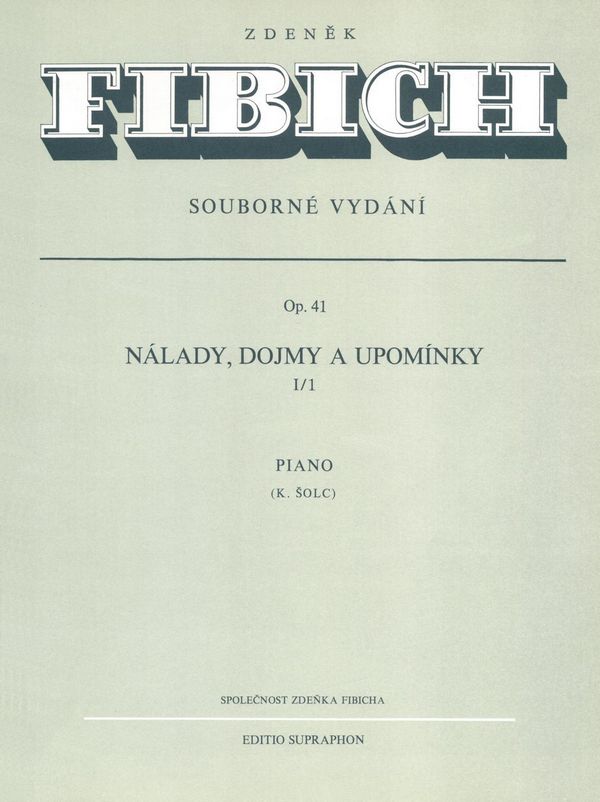 Stimmungen, Eindrücke und Erinnerungen op. 41/I