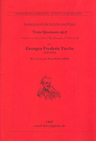 3 Quartette op.8