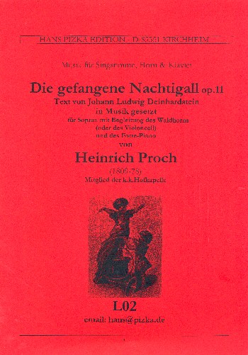 Gefangene Nachtigall op.11