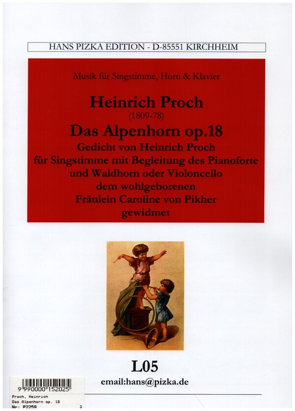 Das Alpenhorn op.18