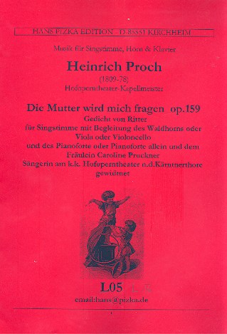 Die Mutter wird mich fragen op.159