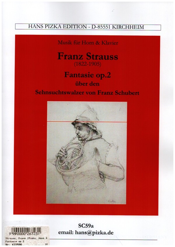 Fantasie über den Sehnsuchtswalzer von Franz Schubert op.2