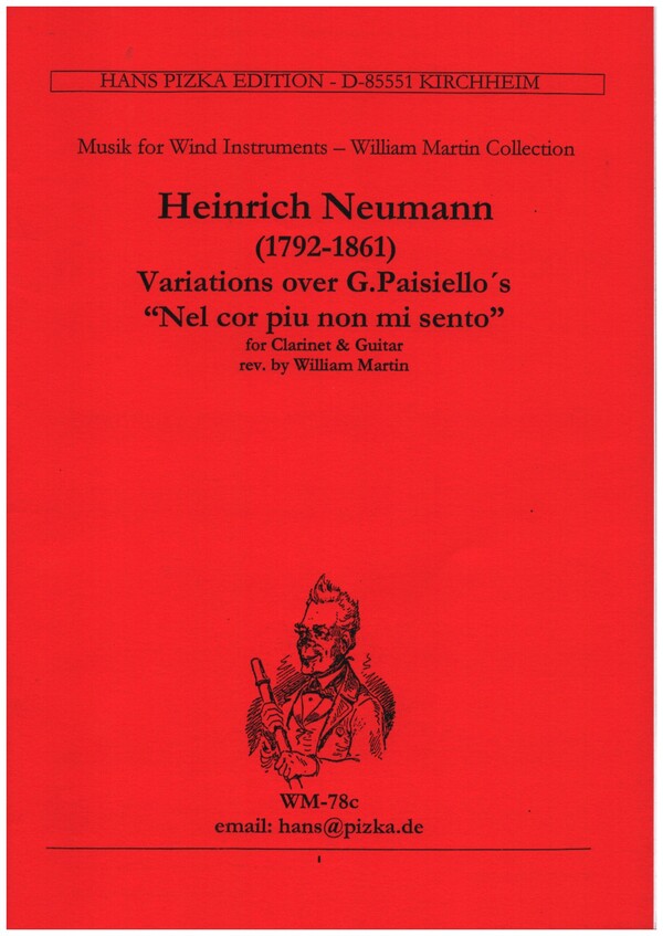 Variations over G. Paisiello's "Nel cor piu non mi sento"