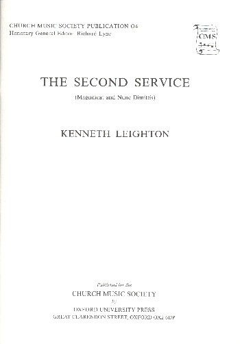 Magnificat and Nunc Dimittis from the Second Service op.62